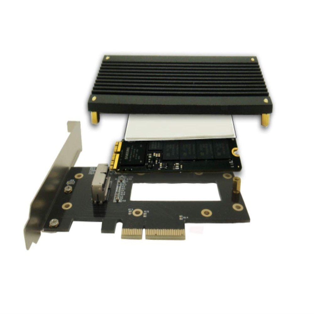 2013-2014 Pro Air SSD to PCI-e 4X Adapter for MacBook Pro and MacBook Air - Expand Storage and Enhance Performance