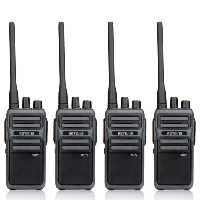 Retevis RB17V MURS Radios, 2 Way Radios Long Range,4400mAh Hunting Walkie Talkies Rechargeable, License Free, Local Alarm,Two Way Radios for Skiing Camping Hiking (4 Pack)