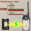 Retevis RB17V MURS Radios, 2 Way Radios Long Range,4400mAh Hunting Walkie Talkies Rechargeable, License Free, Local Alarm,Two Way Radios for Skiing Camping Hiking (4 Pack) view 3
