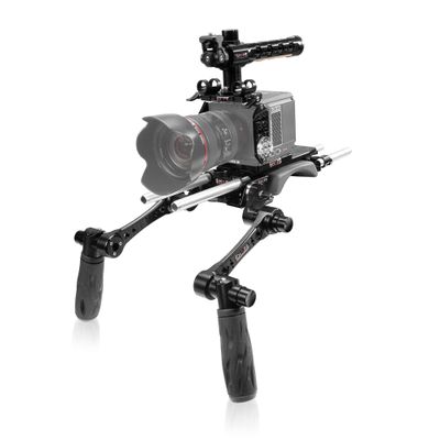 SHAPE RED Komodo Camera CAGE, Shoulder BASEPLATE with Handles