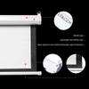 100" 4:3 80" x 60" Viewing Area Motorized Projector Screen with Remote Control Matte White view 3
