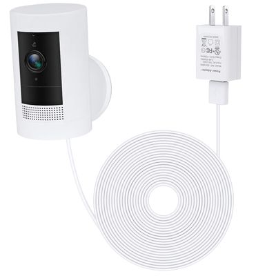 ALERTCAM Power Adapter for Stick Up Cam Battery(3rd Gen), with 30ft/9m Weatherproof Outdoor Cable Continuously Charge Your Camera, No Need to Change The Batteries