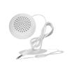 Lazmin112 Portable DIY Pillow Speaker,3.5mm Plug Mini Stereo Desktop Speaker for MP3, MP4,CD Player,Mobile Phone,Sound Amplifier,Computer Mobile Phone Music Audio Player,White view 1