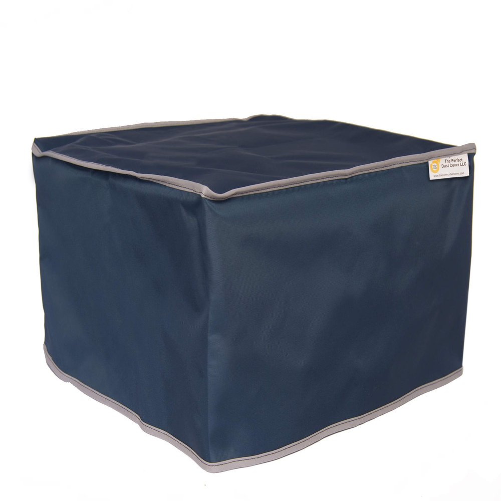 The Perfect Dust Cover, Navy Blue Nylon Cover for HP Laserjet Enterprise MFP M430F Laser Printer, Anti Static and Waterproof, Dimensions 16.5''W x 15.3''D x 12.7''H by The Perfect Dust Cover LLC