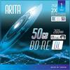 1 Pack Arita BD-RE DL Rewritable 50GB Double Layers 2X 260Min White Inkjet Hub Printable Blank Disc w/Jewel Case view 1