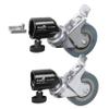 Impact Locking 3-Caster Set for 22mm Legs view 3