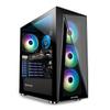 iBUYPOWER Pro Gaming PC Computer Desktop - SlateMR 1004 (Intel Core i3-10105F 3.7GHz, Nvidia GeForce GTX 1650 4 GB, 8GB DDR4, 480 GB SSD, RGB Fans, WiFi Ready, Windows 11 Home) view 2