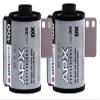AgfaPhoto APX 100 AG6A1360-2 135-36 Negative Fim S/W Pack of 2 view 2