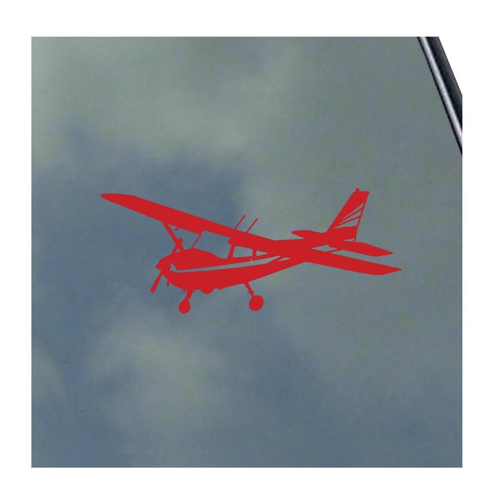 Cessna 172 Pilot Vinyl Sticker Decal KLO Graphics Skyhawk Travel Flight Training
