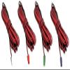 4X Speaker Woofer Sound Red Black Wires Cords Cables Compatible for Sony Home Cinema Theater view 1
