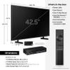 SAMSUNG 43-Inch Class Frame Series - 4K Quantum HDR Smart TV with Alexa Built-in (QN43LS03AAFXZA, 2021 Model) view 3