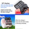 1-8s Lipo Battery Voltage Tester Low Voltage Buzzer Tester for RC Lipo Battery Pack view 4
