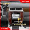 12.1 inch Vertical Screen Car Stereo Radio GPS Navigation for GMC Yukon Sierra Chevrolet Tahoe Suburban Android 4G+64G Car Play Auto (PX3 Quad core 2G+32G) view 3
