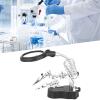 Fafeicy Magnifying Glass Auxiliary Clip, Helping Hand Repair Stand Magnifying Glass Auxiliary Clip Clamp, with LED Light Workbench, for Repairing Electrical Appliances, Carving(TE-801), Electronic view 3