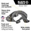 Klein Tools 51609 Iron Conduit Bender Head, Made in USA, for 3/4-Inch EMT or 1/2-Inch Rigid IMC, use with Klein Tools Angle Setter (Cat. No. 51612) view 2