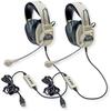 Califone 3066-USB Deluxe Multimedia Stereo Headset with USB Plug, Flexible Omni Directional Microphone, Around Ear Ambient Noise Reducing Earcups, in-line Volume Control, Pack of 2
