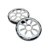 Diamond Audio HXM8FGB  Motorsport 8 Elite Flush Mount Speaker Grills, Pair, Black view 1