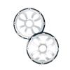 Diamond Audio HXM8FGB  Motorsport 8 Elite Flush Mount Speaker Grills, Pair, Black view 2