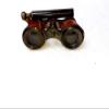 4 inch Antique Style Brass Binocular with Leather Safety Cover Who Make it More Attractive & Unique, Vintage Gifts Telescope, Ideal for Gifting view 1