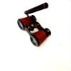 4 inch Antique Style Brass Binocular with Leather Safety Cover Who Make it More Attractive & Unique, Vintage Gifts Telescope, Ideal for Gifting view 2