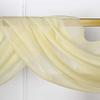 BalsaCircle 18 feet Champagne Sheer Organza Curtain Panel Backdrop Drape - Wedding Ceremony Reception Party Home Decorations Supplies view 4