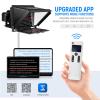 NEEWER X12 14 inch Aluminum Alloy Teleprompter for iPad Tablet Smartphone DSLR Cameras with Remote Control, Carry Case, APP Compatible with iOS/Android for Online Teaching/Vlogger/Live Streaming view 4