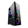 Bgears b-Voguish-RGB Gaming PC ATX case, Include: 6 x 120mm ARGB Fans, 1 x 10 Fans Controller, 1 x Remote Controller, USB3.0, Support up to EATX Motherboard, Support Graphic Card up to 380mm Long view 1
