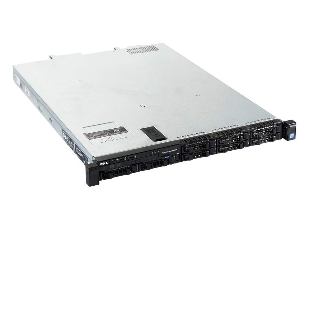 Dell PowerEdge R430 Server / 2X E5-2623 V3 3.0GHz = 8 Cores / 32GB RAM / H730p / 2X 200GB SSD (Renewed)