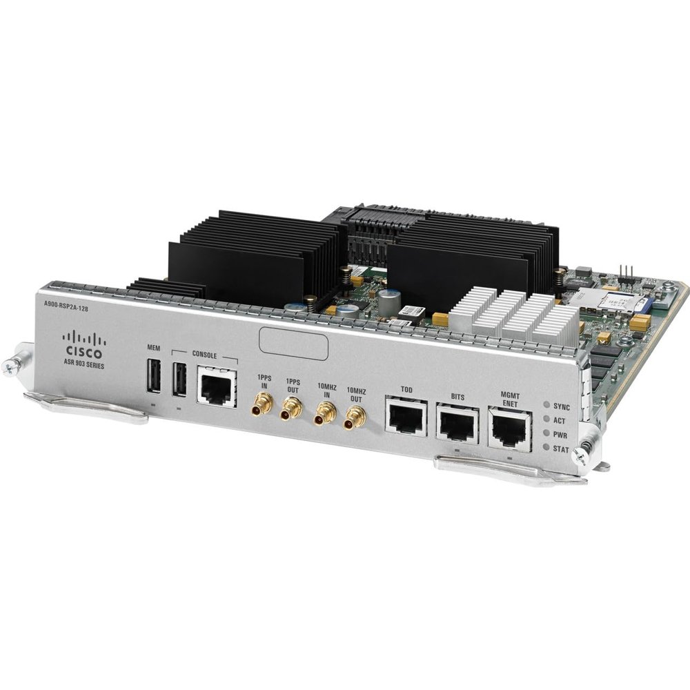 Cisco A900-RSP2A-128 ASR 900 Route Switch Processor [2-128G Base Scale] (Renewed)