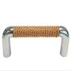 Nautiluxe Nautical Rope Drawer Pull (Chrome/Natural) view 1