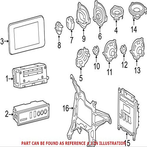 Genuine OEM Audio Auxiliary Jack for Mercedes 2138200400