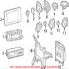 Genuine OEM Audio Auxiliary Jack for Mercedes 2138200400 view 1