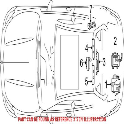 Genuine OEM Antenna Amplifier for Mercedes 2389051700