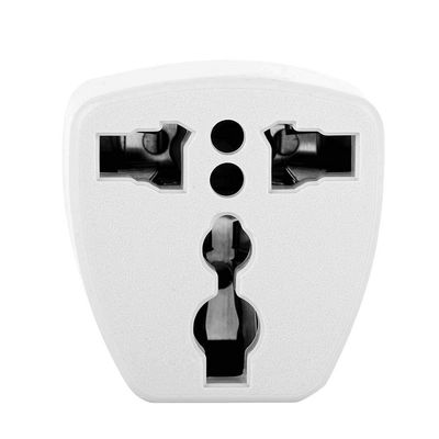 Evonecy Power Plug, EU/UK/AU to USA 1 Pack Plastic Power Adapter, Universal for USA Canada