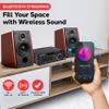 Pyle 200W Stereo Power Amplifier with Bluetooth - Dual Channel Audio Receiver - LED Display - RCA - USB - SD - MIC IN - FM Radio - AUX Input - Perfect for Home & Computer Audio - PDA29BU.5 view 2