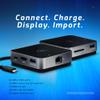 OWC USB-C Travel Dock E, 6 Port, Bus-Powered, USB Type-C 100W Pass Through, one 4K Display, (2) USB 3.2 Type-A, HDMI, SD Card, Gigabit Ethernet, Compatible with Thunderbolt Devices view 2