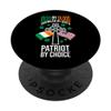Irish American Flag Celtic Cross Funny St Patrick's Day Gift PopSockets PopGrip: Swappable Grip for Phones & Tablets view 1