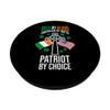 Irish American Flag Celtic Cross Funny St Patrick's Day Gift PopSockets PopGrip: Swappable Grip for Phones & Tablets view 2