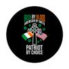 Irish American Flag Celtic Cross Funny St Patrick's Day Gift PopSockets PopGrip: Swappable Grip for Phones & Tablets view 3