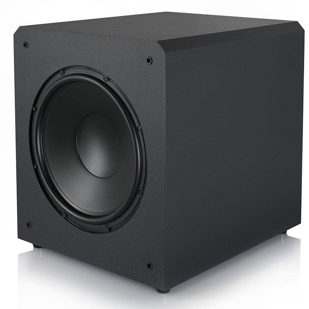 KLH Stratton 12" 500W Powered Subwoofer, Carbon Black