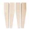 CAROLINA LEG CO. Maple Tapered Coffee Table & Bench Legs - 3 x 3 x 16 - Set of 4 - Made in NC view 1