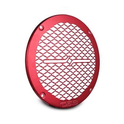DS18 PRO-GRILL6MS PRO 6.5" Slim Metal Mesh Speaker Grill - Universal Fit 6.5 inches - Protective Speaker Cover Mesh - Protect Your Speakers - Each