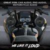 DS18 PRO-GRILL6MS PRO 6.5" Slim Metal Mesh Speaker Grill - Universal Fit 6.5 inches - Protective Speaker Cover Mesh - Protect Your Speakers - Each view 4