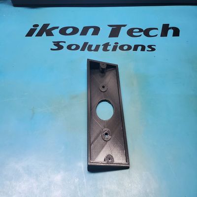 15 Degree Angle Left or Right Hand Wedge Wedges Mount Mounting Bracket Kit UV Resistance PETG Printed Part (15) Compatible with Ring Video Doorbell Pro