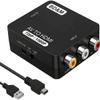 BD&M RCA to HDMI Converter, AV to HDMI Adapter Supports PAL/NTSC for PS2, PS3, Xbox, VHS, VCR, DVD Players view 1