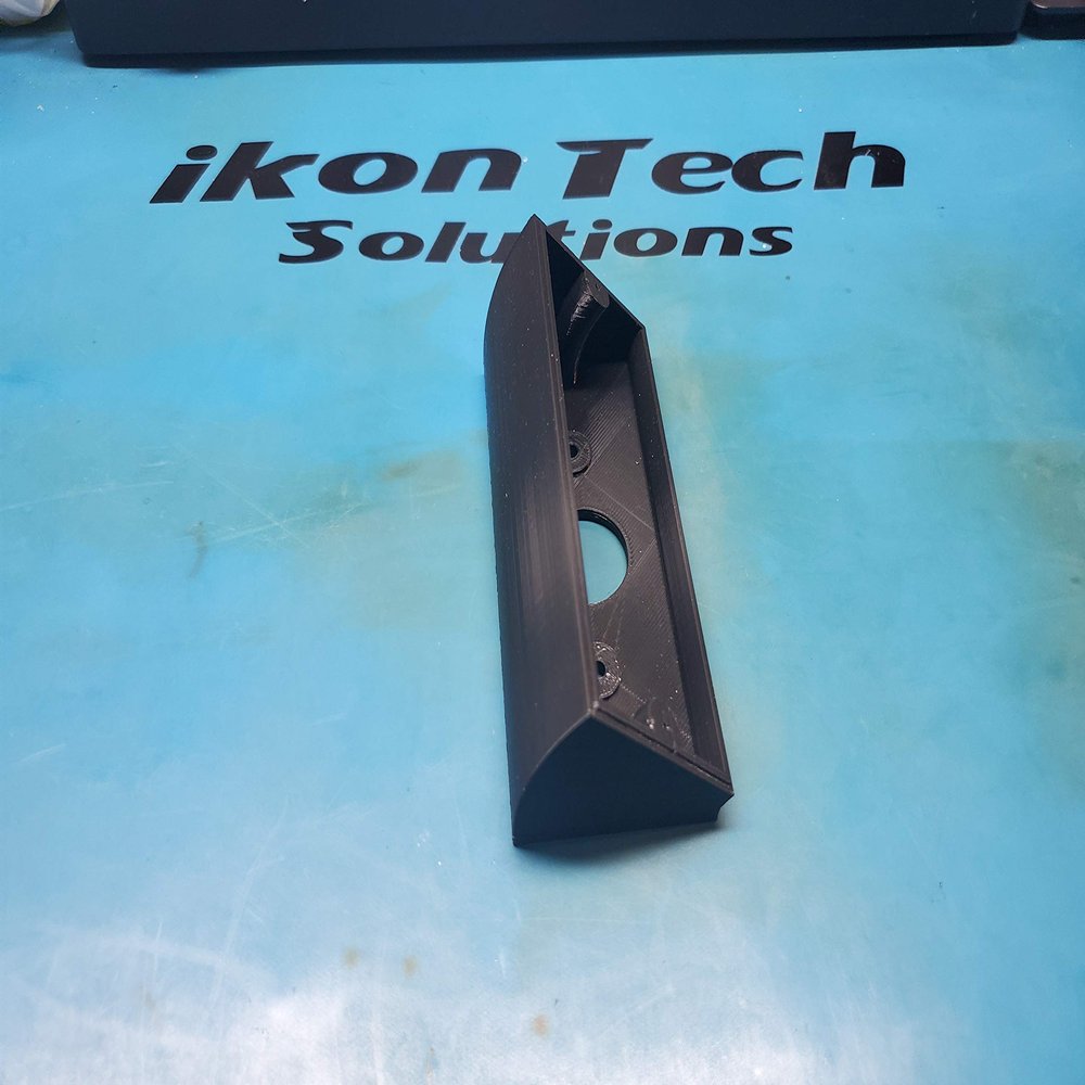 45 Degree Angle Left or Right Hand Wedge Wedges Mount Mounting Bracket Kit UV Resistance PETG Printed Part (45) Compatible with Ring Video Doorbell Pro