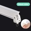 Jetec 26 Feet/ 8 Meters Flexible Bendable Ceiling Curtain Track, Mount for Rail with Curtain Tracks System Bunk Bed Window, Room Divider, Door, Shower, Rv(White) view 4