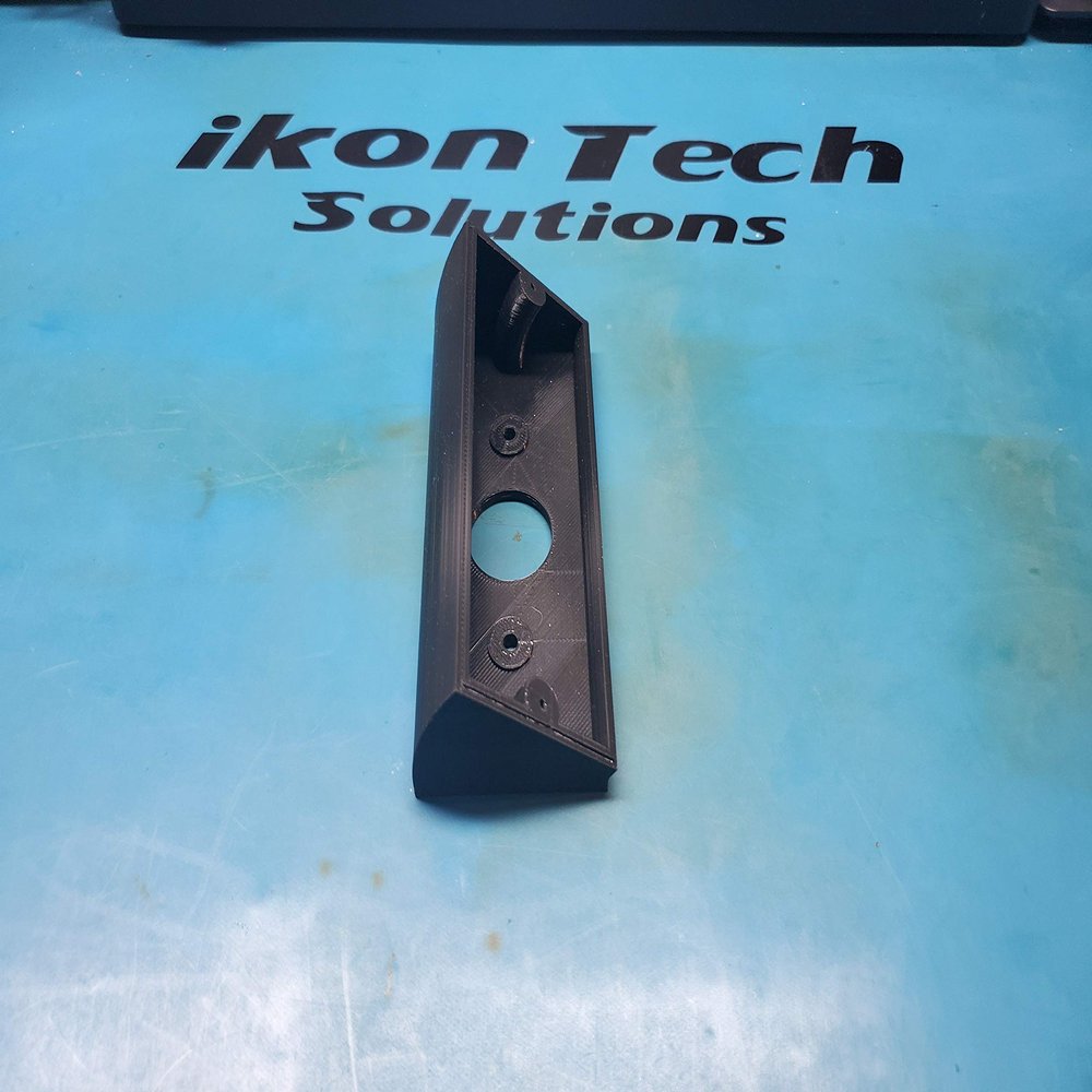 40 Degree Angle Left or Right Hand Wedge Wedges Mount Mounting Bracket Kit UV Resistance PETG Printed Part (40) Compatible with Ring Video Doorbell Pro