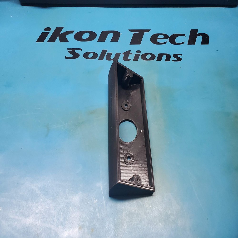 35 Degree Angle Left or Right Hand Wedge Wedges Mount Mounting Bracket Kit UV Resistance PETG Printed Part (35) Compatible with Ring Video Doorbell Pro