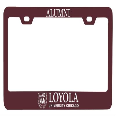 Loyola University Ramblers License Plate Frame Alumni Officially Licensed Collegiate Product